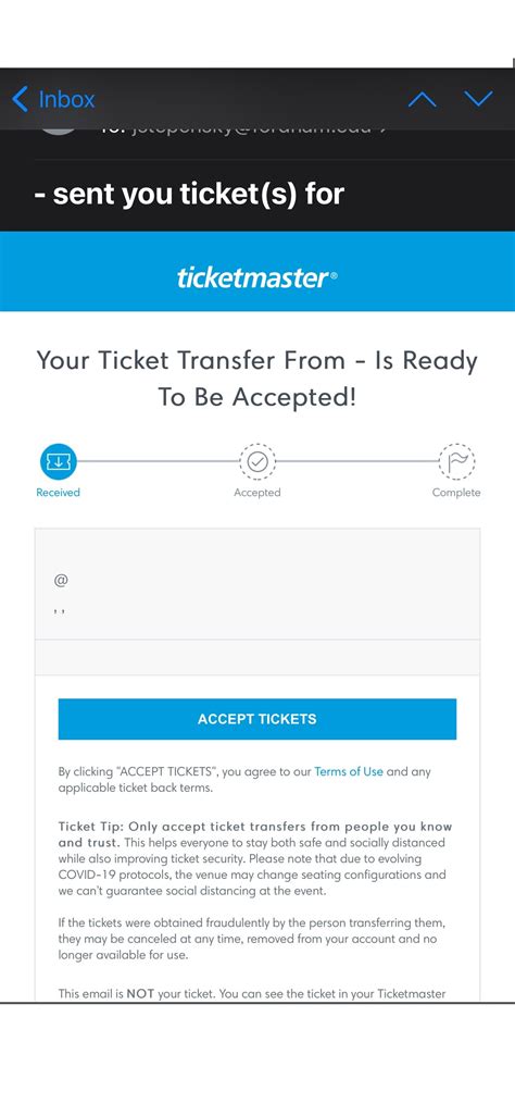 How to check your tickets .
